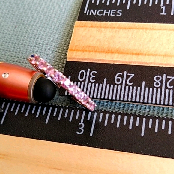 MADAGASCAR PINK SAPPHIRE RING - Picture 7 of 8